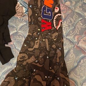 Bape hoodie space camo
